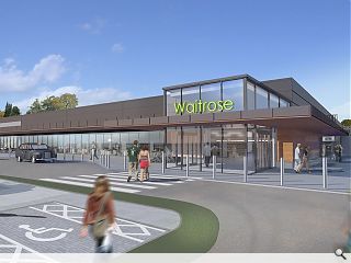 Work begins on Milngavie Waitrose store