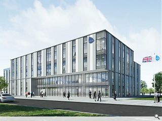 Keppie draw up plans for secure 60,000sq/ft office block at Rosyth Dockyard