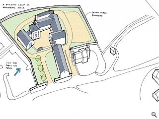 Organic table plans for Pagoda-style Dartmoor distillery