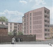 Historic tenements on the corner plot were demolished in the 1970s