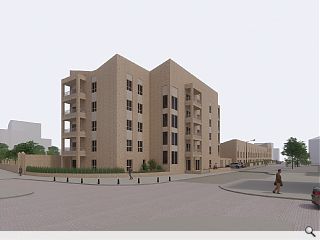 Reiach & Hall return to the Gorbals with a further 28 flats