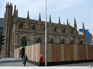 St Andrew’s Cathedral cloister garden nears completion