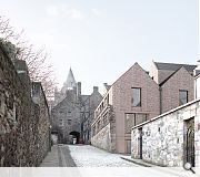 A public cafe could animate the existing courtyard