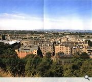 Baxter's Place occupies a prominent spot overlooking Calton Hill