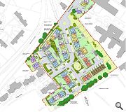 A network of new streets and green spaces will knit the scheme into the surrounding area