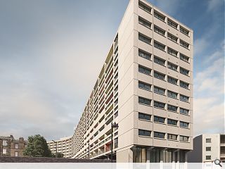 Edinburgh moves to improve comfort and safety at A-listed Brutalist blocks