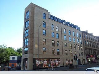 Finnieston student block externally complete