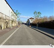 Trees and a dedicated cycle path will be introduced at Abercorn Street
