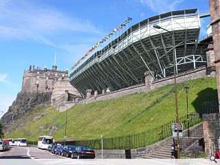 Royal Edinburgh Military Tattoo grandstand nears completion