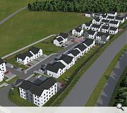 Construction work is already underway on the new homes