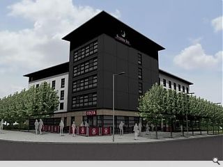 Edinburgh Park Premier Inn commences construction