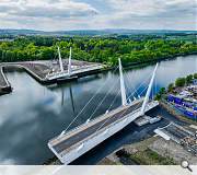 River traffic will be given priority with closures advised via digital traffic signage
