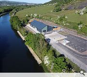 The centre brings life to a previously derelict canalside