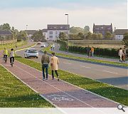 A new connection to Renfrew Road will open up access to the bridge