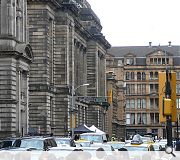 This Cochrane Street traffic jam might be familiar - but the vehicles are not