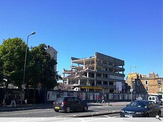 Leith Walk eyesore razed ahead of redevelopment