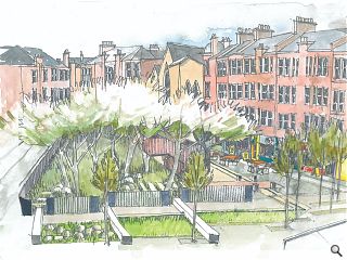 Mount Florida public realm improvements go to public consultation 