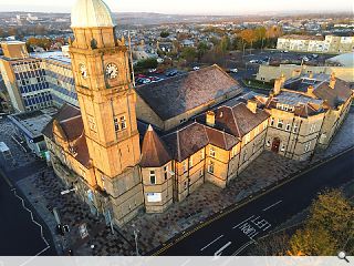 Motherwell Old Town Hall reimagined as social housing