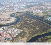 The forgotten spit of land was previously used as a dumping ground