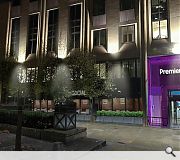 The facade will remain largely unaltered save for the introduction of Premier Inn branding