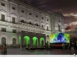 Hoskins presents winning Weltmuseum Wien plans in Vienna