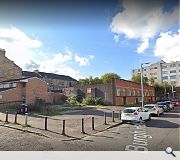 A three-storey tenement stood on the site prior to bombing during World War 2