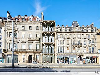 Arched arcade to define Princes Street hotel 