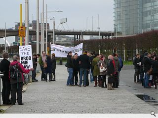 Save Broomielaw protest mounted