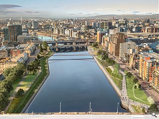 River 'ribbon' to stitch both halves of Glasgow together