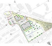 Extensive grounds will incorporate a play park, 'village green' and mature woodland