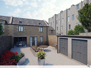 New Town mews to complete the street