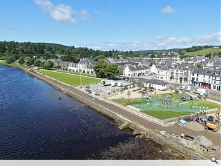 Lochgilphead reconnects to its waterfront with a £1.5m Front Green initiative