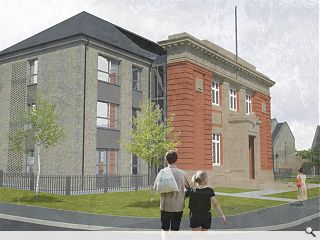 B-listed inter war school fronts new Govan homes