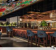 A dedicated bar will serve drinks with altitude