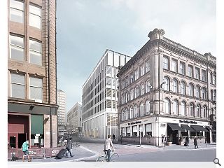 Scottish Enterprise file plans form speculative Merchant City offices