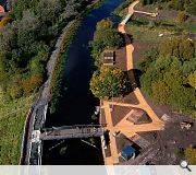 The £6m Claypits nature reserve takes its name from the extraction of clays to line the canal