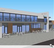 Heated outdoor seating areas will be provided