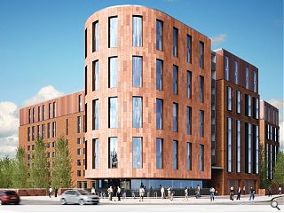 Construction begins on latest Glasgow student build