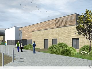 Groundworks commence at Leverndale Hospital psychiatric unit