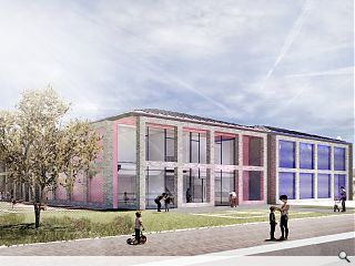 Colourful 'castle' school breaks ground in Inverness