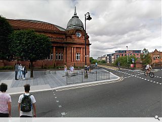 Glasgow University to Govan active travel link breaks ground