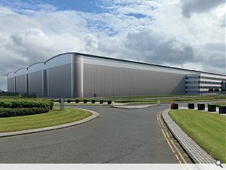 Giant distribution warehouse & offices prepped for Robroyston