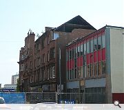 London Road remains closed to traffic until the demolition work is complete