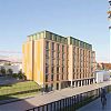 Student flats bring a splash of colour to a brownfield Edinburgh site