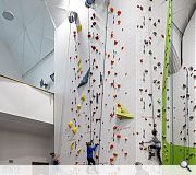 Facilities to support wheelchair climbing are included