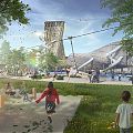 Aberdeen Beach aims high with a vertical play park Aberdeen Beach aims high with a vertical play park