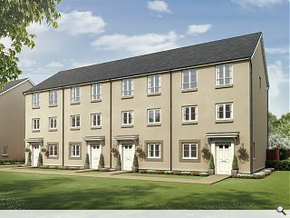 Barratt market Cumbernauld townhouses 