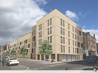 A former garage gives ground to 50 car-free Govanhill homes