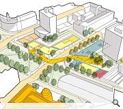 Long-held dreams of introducing a garden to the air space above the M8 could transform the area