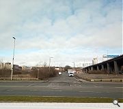 Anderston Quay sits in the shadow of the Kingston Bridge